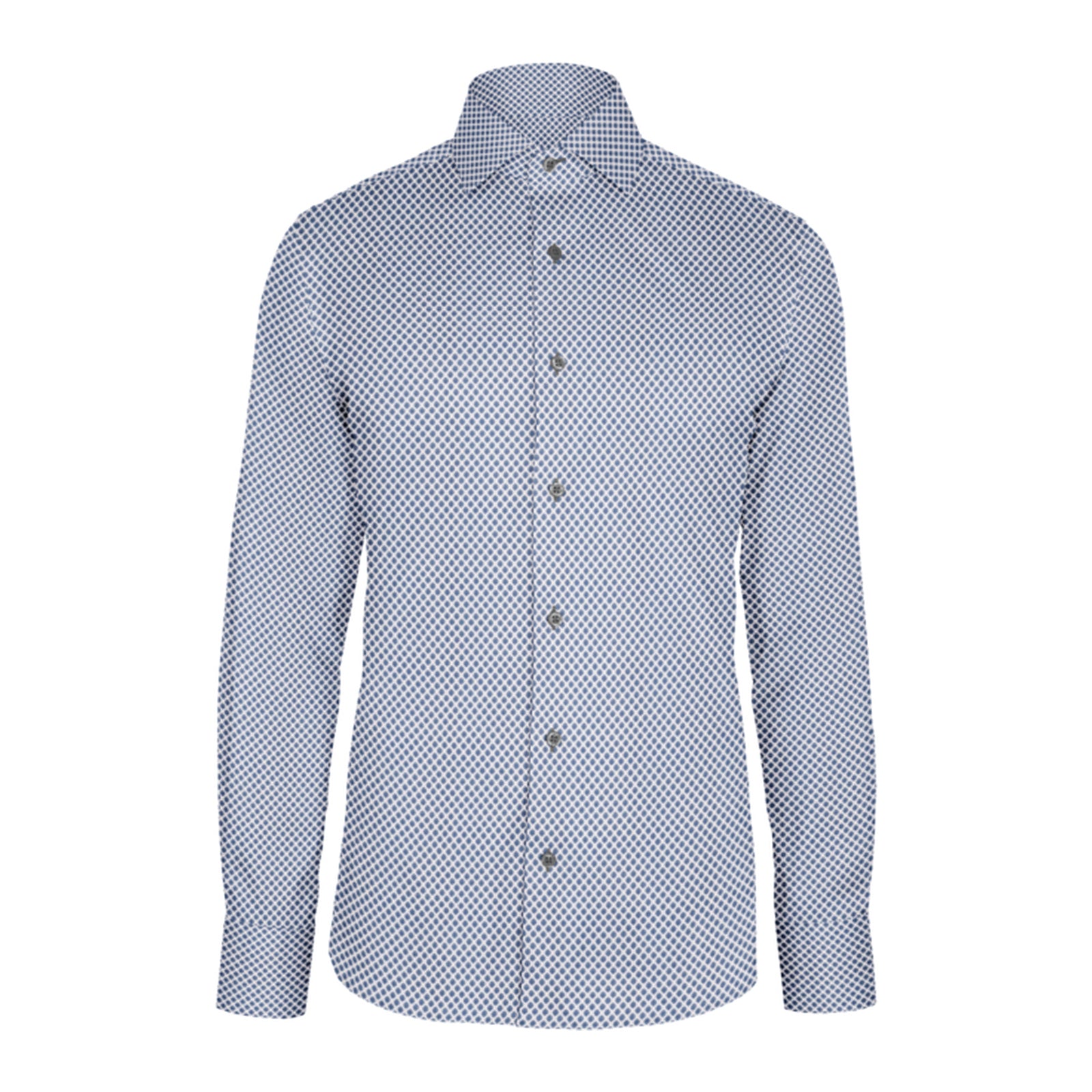 Navy Mykonos Poppy custom shirt