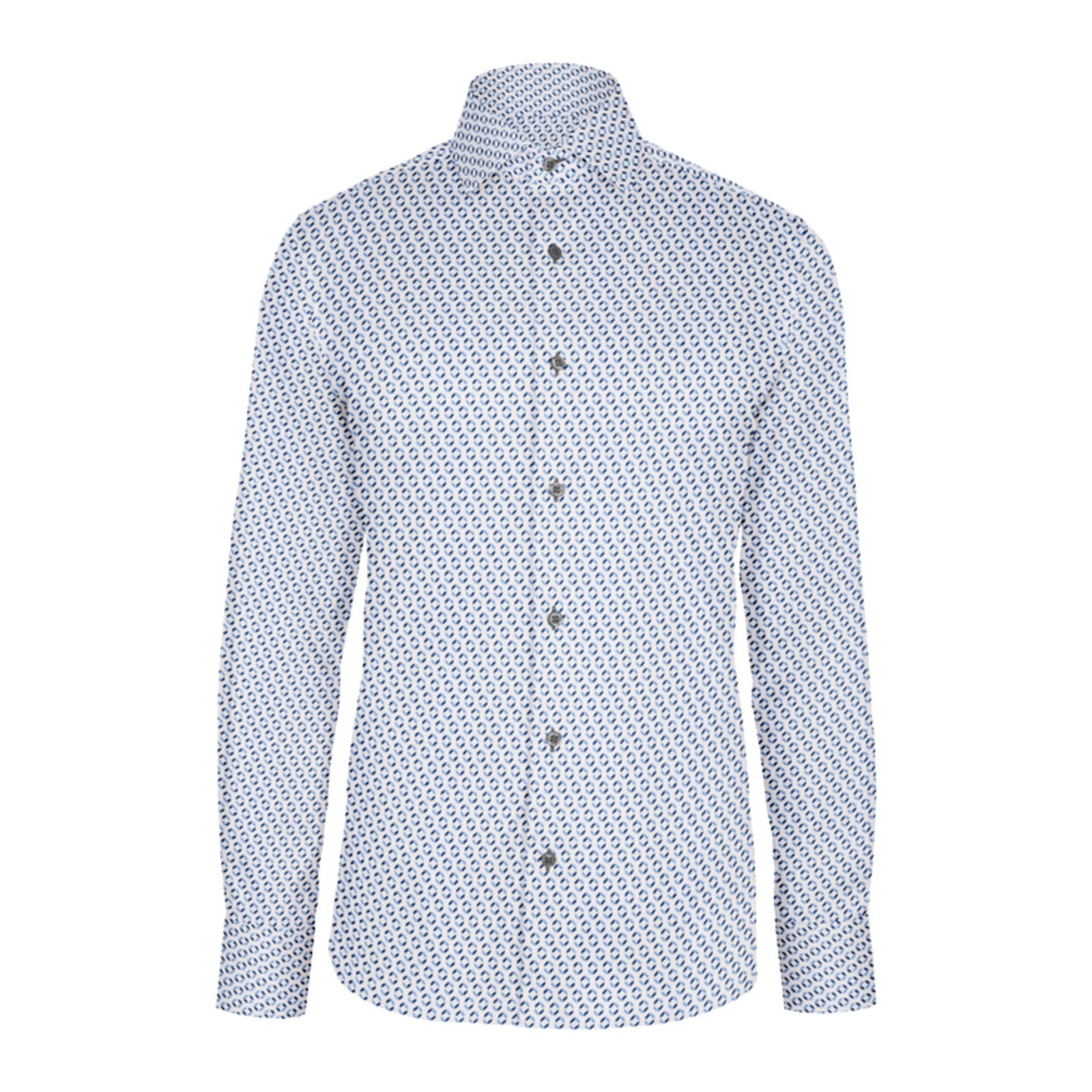 Blue Tahitian Trellis custom shirt
