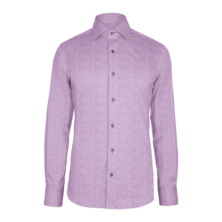Lavender Linen custom shirt