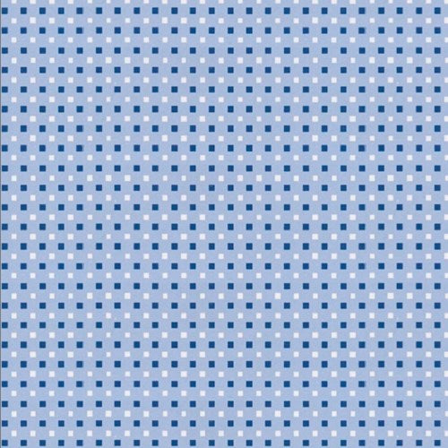 Blue Piazza fabric swatch