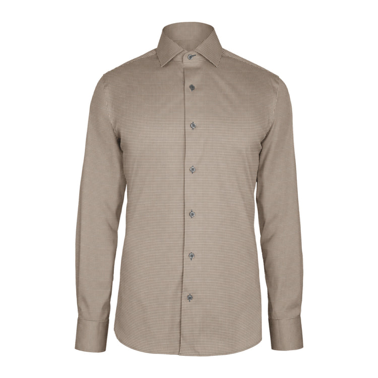 Tan Piazza custom shirt