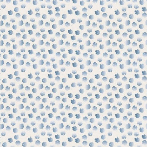Blue Sheffield fabric swatch