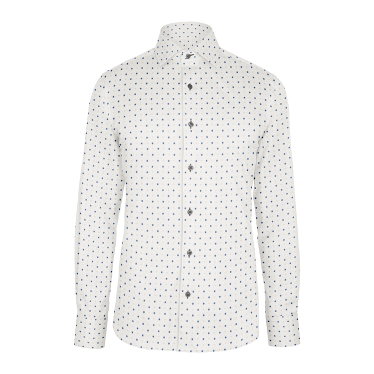 Blue Tan Delfinia custom shirt
