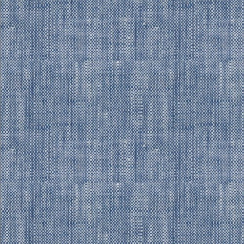 Blue Linen fabric swatch