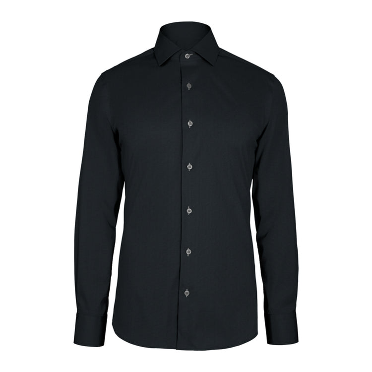 Black Linen custom shirt