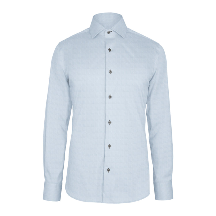 Light Blue Royal Oxford custom shirt