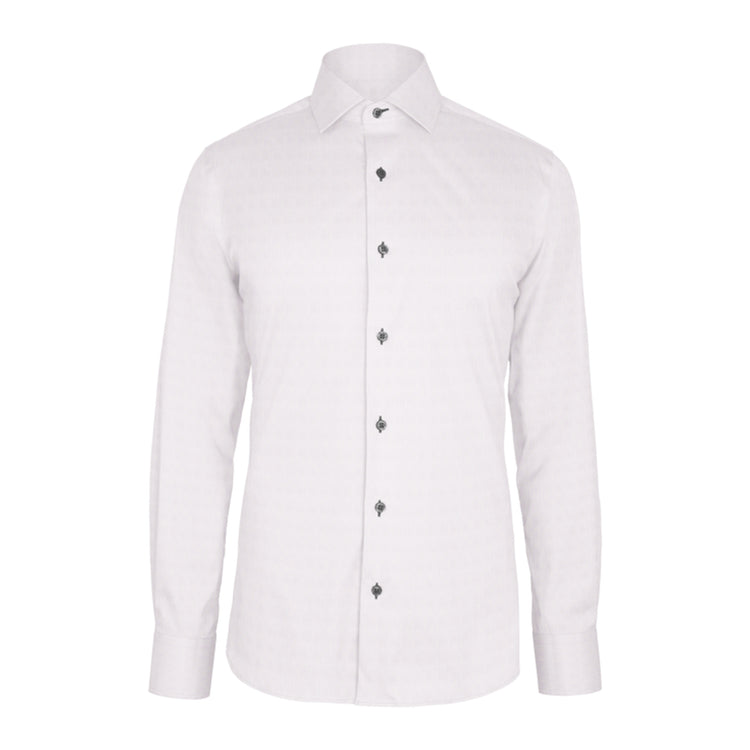 Lavender Herringbone custom shirt