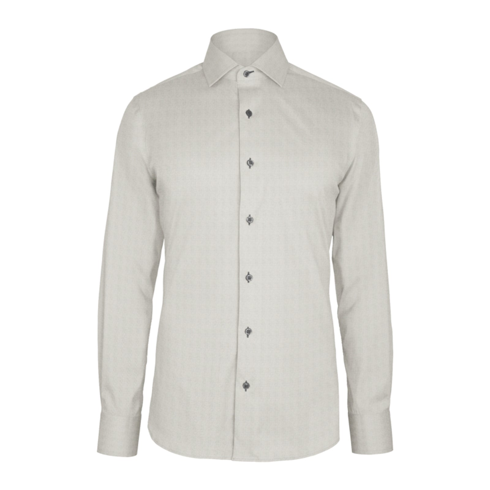 Grey Herringbone custom shirt