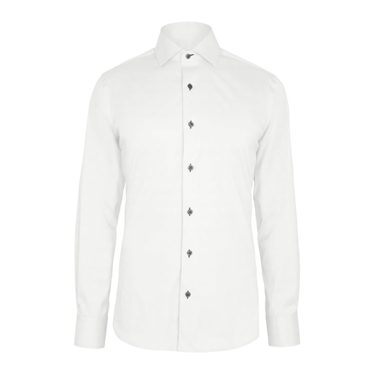 White Royal Twill custom shirt