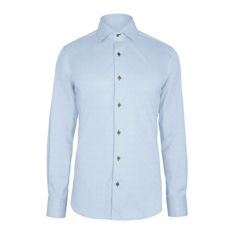 Light Blue Royal Twill custom shirt