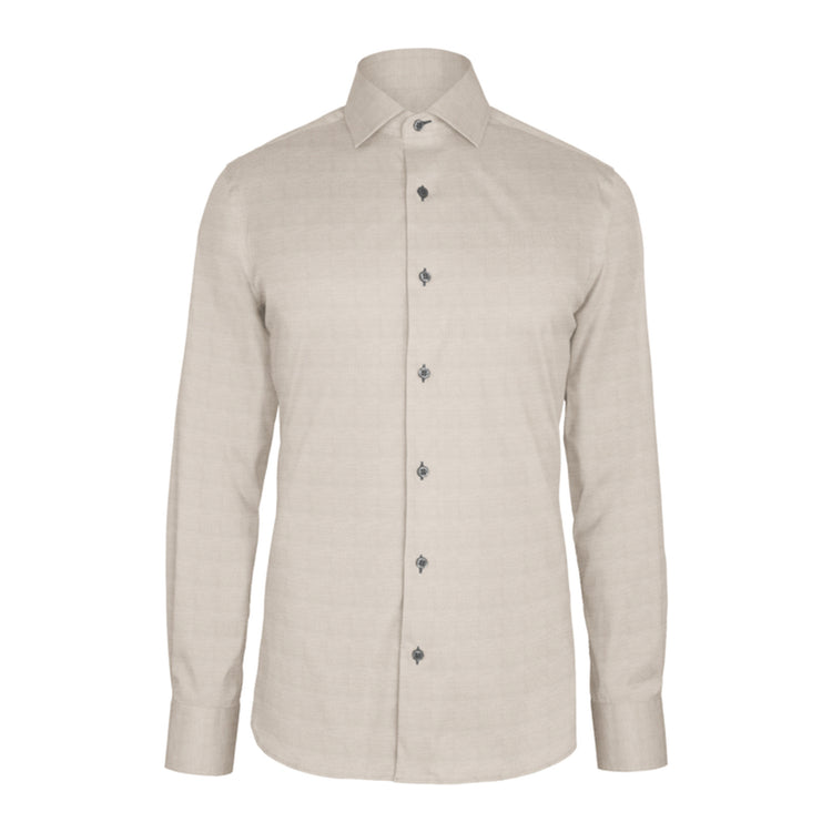 Tan Royal Twill custom shirt