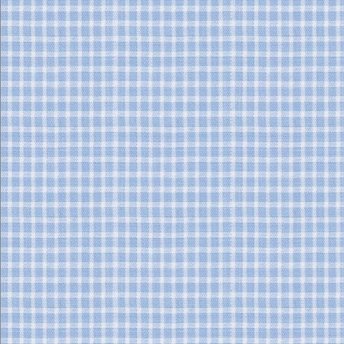 Light Blue Reverse Check fabric swatch