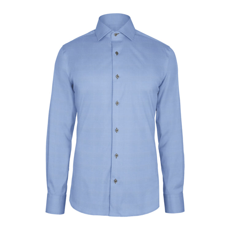 Blue Heavy Twill custom shirt