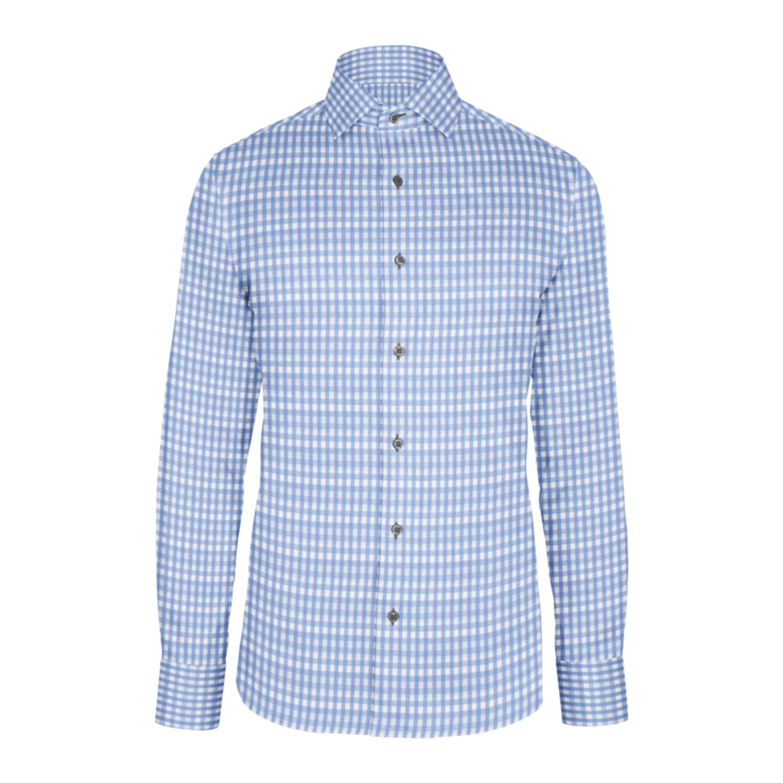 Blue Gingham custom shirt