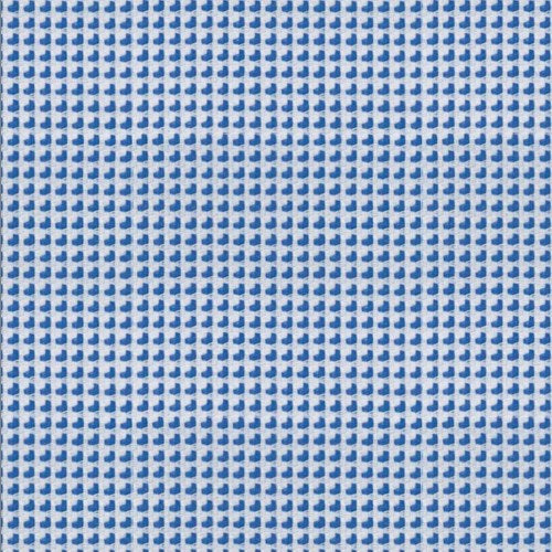 Blue Check Fancy Jacquard fabric swatch