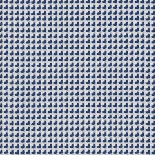 Navy Check Fancy Jacquard fabric swatch