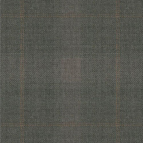 Reda Olive Taupe Shadow Plaid Jacket fabric swatch
