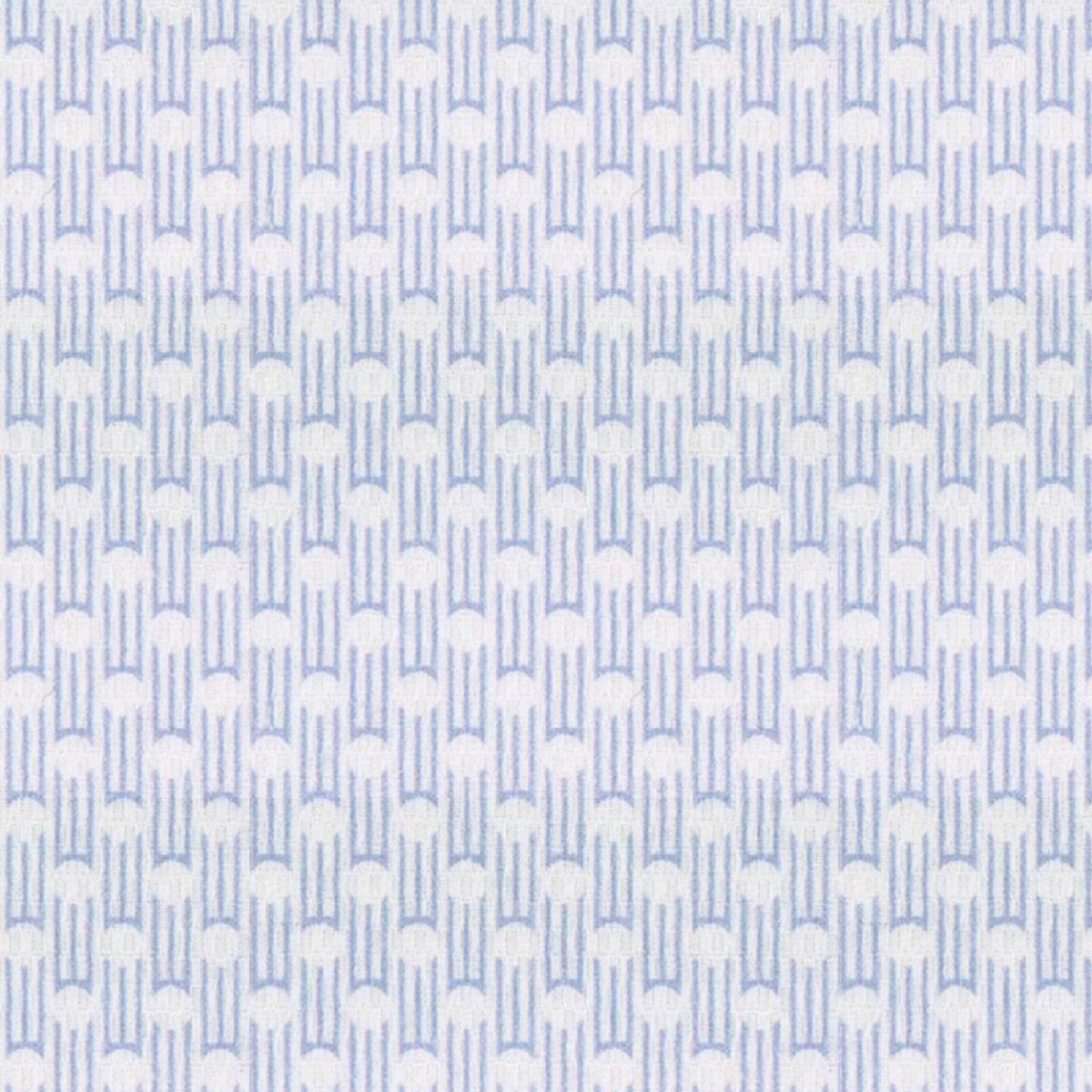 White Stripe Dot fabric swatch