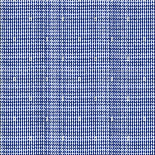 Navy Micro Check Dobby fabric swatch
