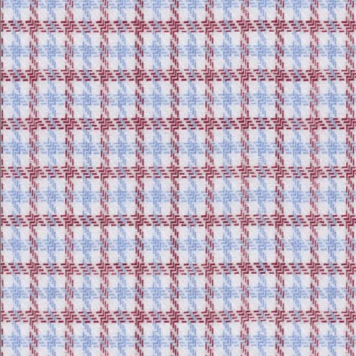 Red Sport Tattersall fabric swatch