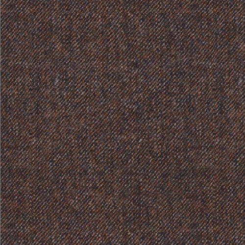 Kensington brown melange fabric swatch