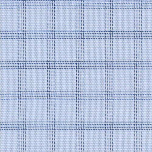 Blue Track Dobby fabric swatch