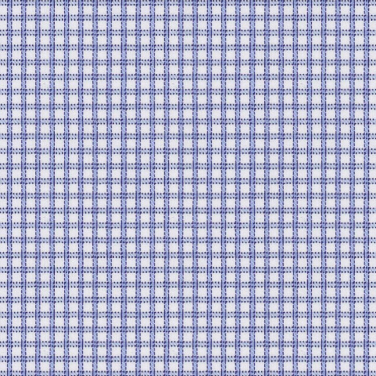 Blue Graph Check fabric swatch