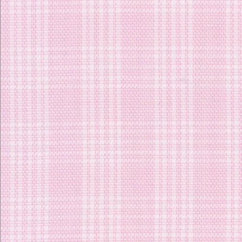 Pink Reverse Plaid fabric swatch