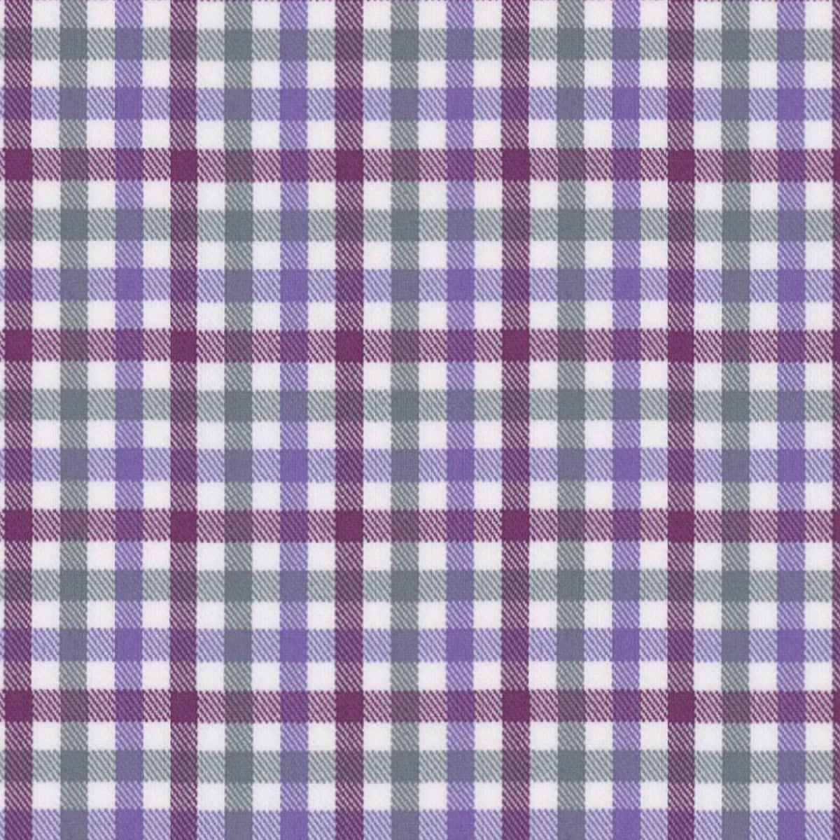 Lavender Purple Sport Check fabric swatch