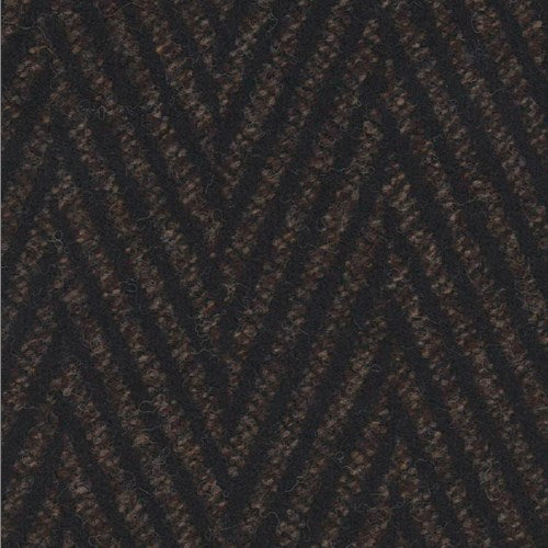 Original Brown Herringbone fabric swatch