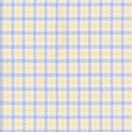 Yellow Sport Tattersall fabric swatch