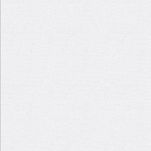White Fine Twill fabric swatch