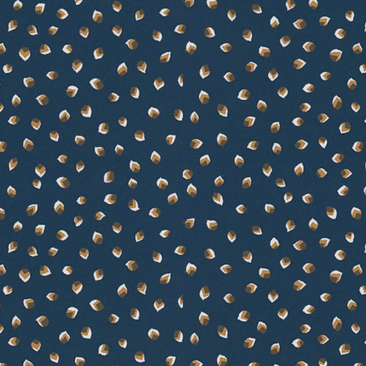 Navy Finery fabric swatch