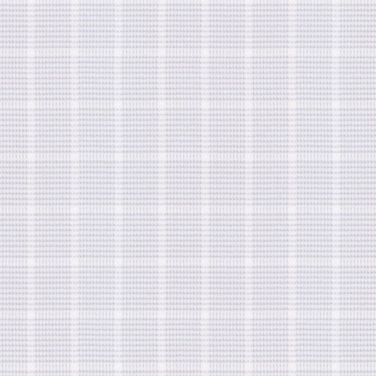 Silver Micro Graph Check fabric swatch