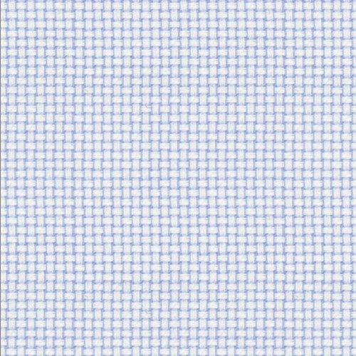 Sky Blue Basket Weave Dobby fabric swatch