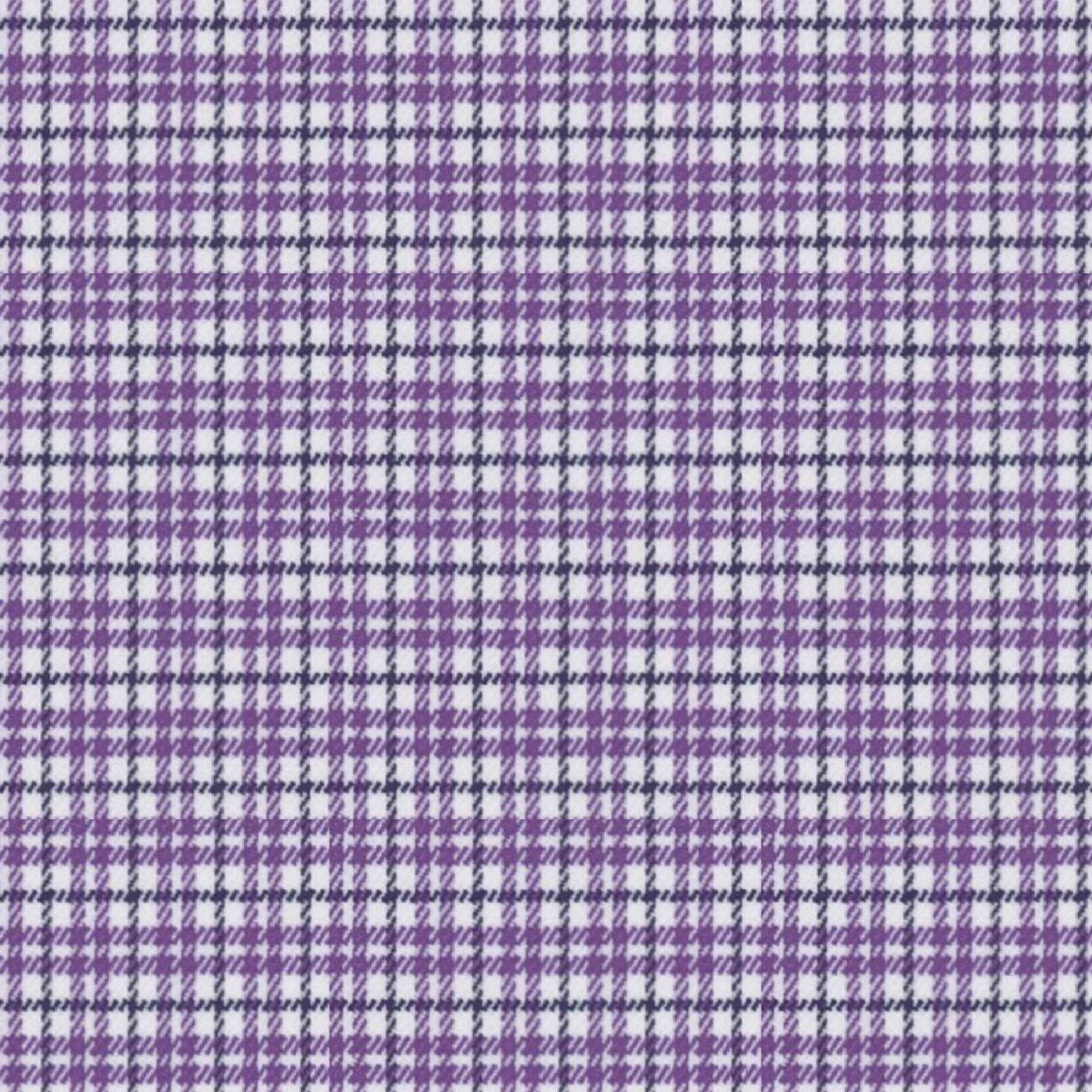 Purple Navy Sport Plaid fabric swatch