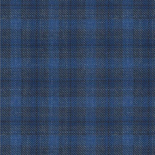 Reda Grey Royal Check Jacket fabric swatch