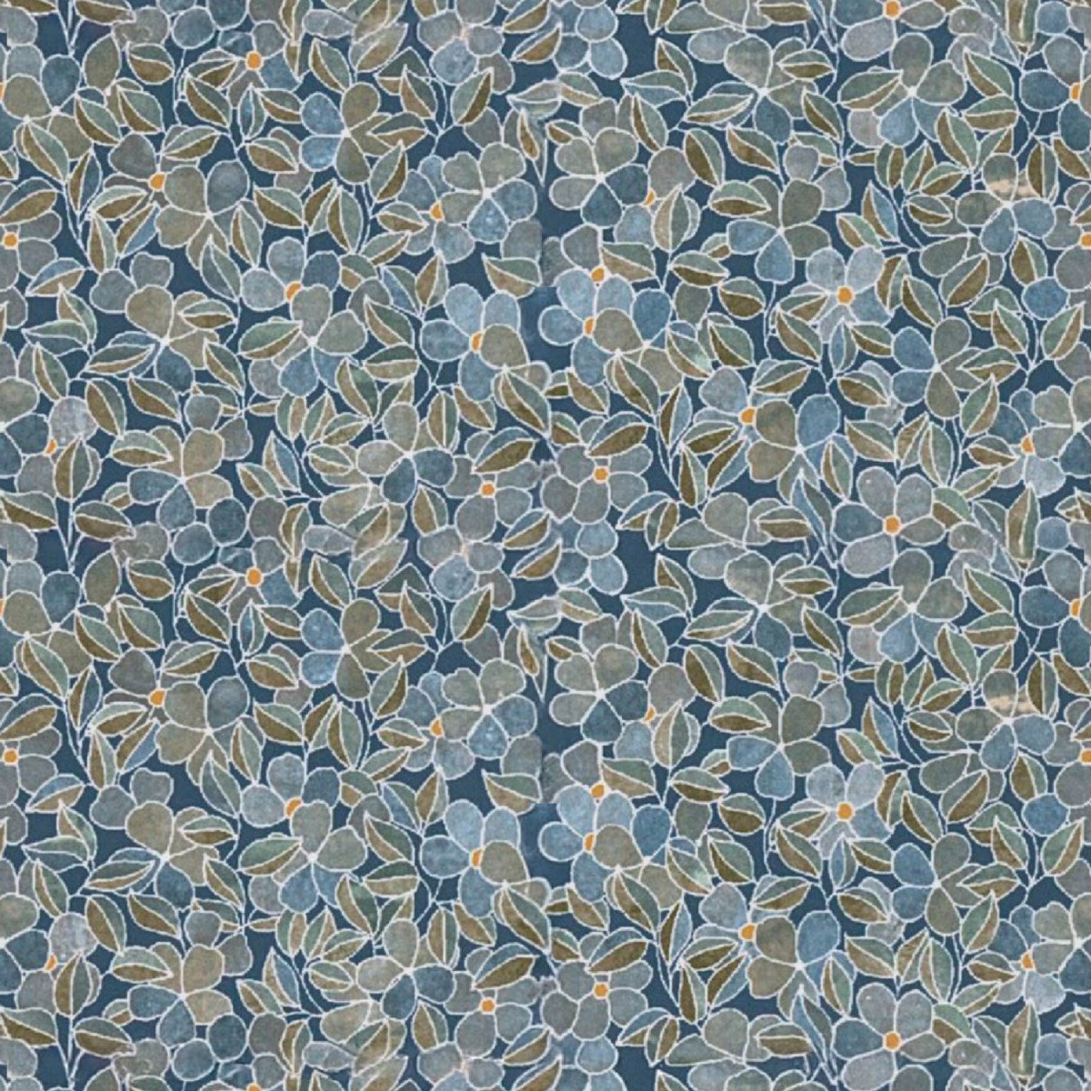 Blue Chelsea fabric swatch