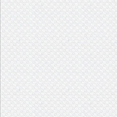 White Basket Weave Dobby fabric swatch