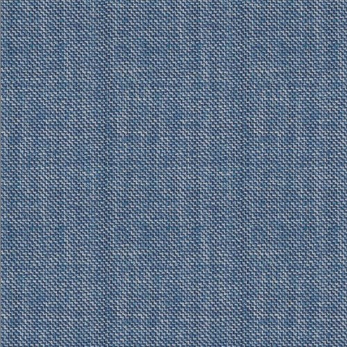 Guabello light blue melange fabric swatch