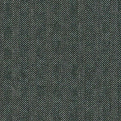 Piacenza 1733 olive herringbone fabric swatch