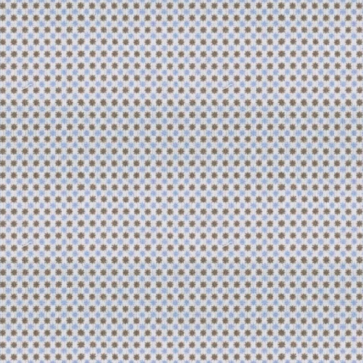 Brown Blue Arcade fabric swatch