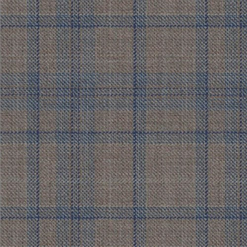 Reda Taupe Royal Plaid Jacket fabric swatch