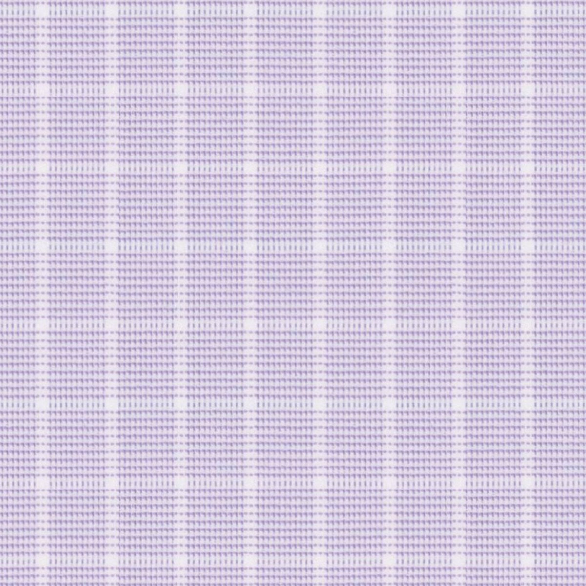 Lavender Micro Graph Check fabric swatch