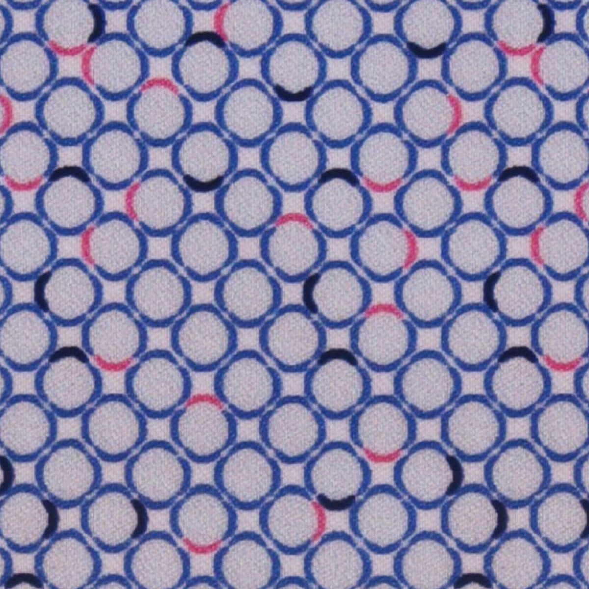 Sky Blue Chain fabric swatch