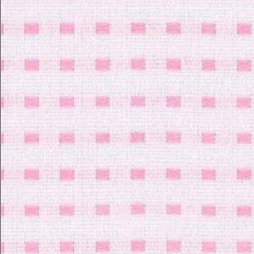 Pink Rectangle Dobby fabric swatch