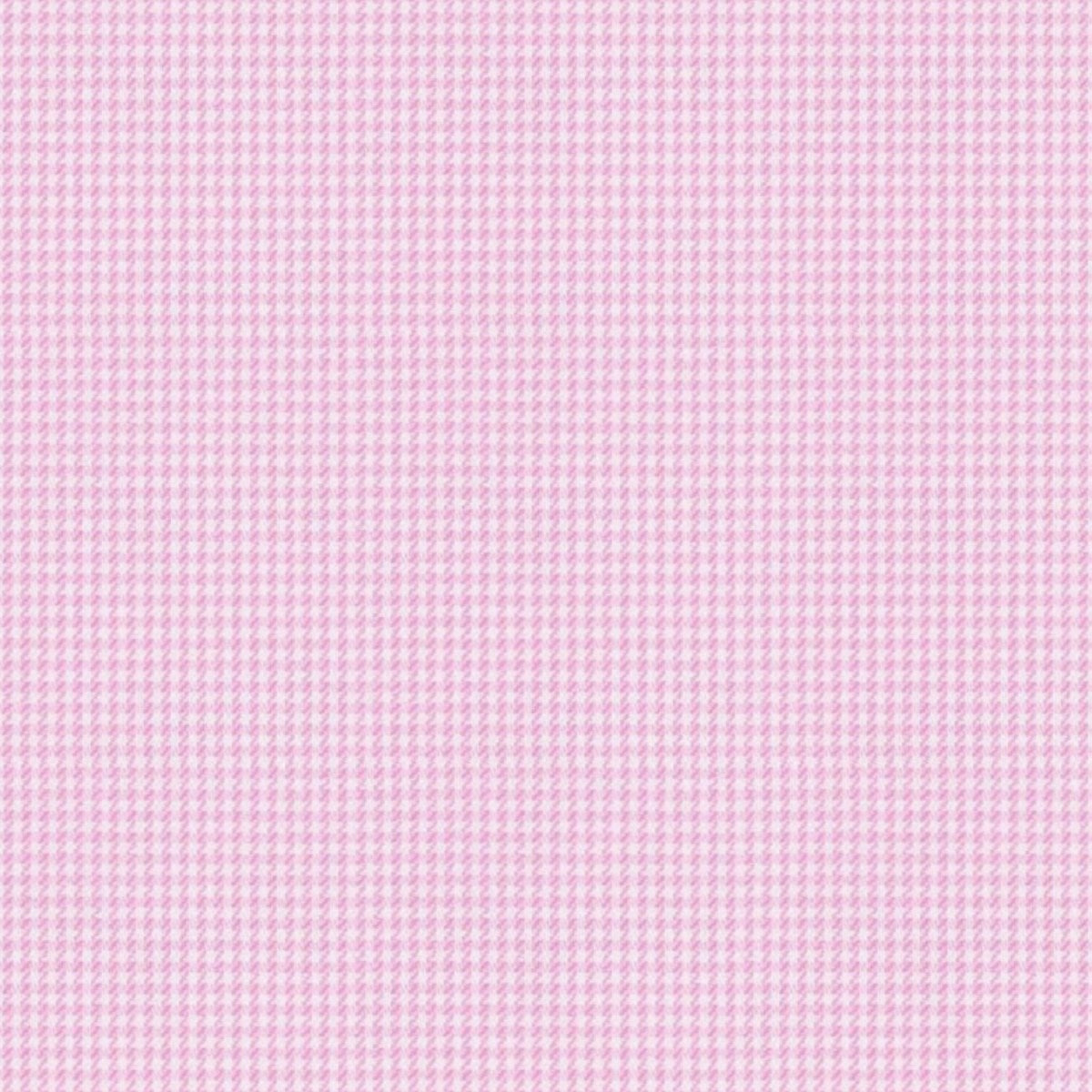 Pink Micro Houndstooth fabric swatch