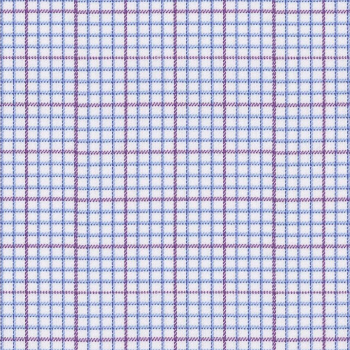 Violet Blue Graph Check fabric swatch