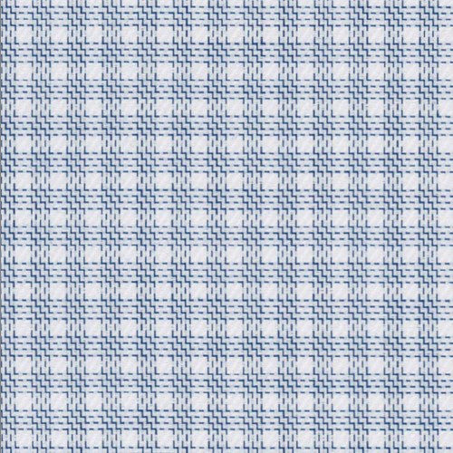 Navy Check Dobby fabric swatch