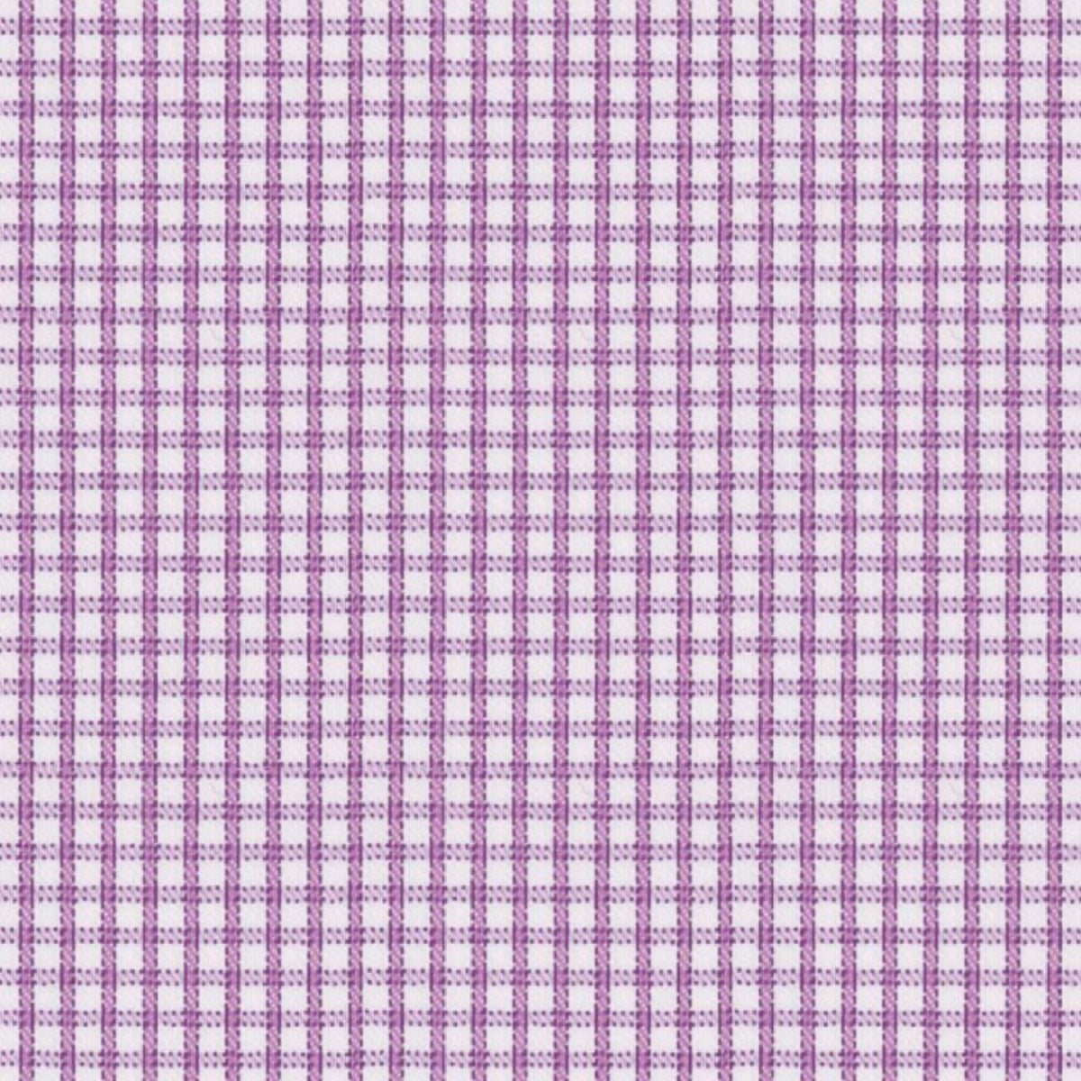 Violet Graph Check fabric swatch